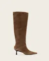 Allsaints Leather Odyssey Knee High Suede Boots