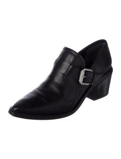 Pre-owned Allsaints Leather Pumps In Black