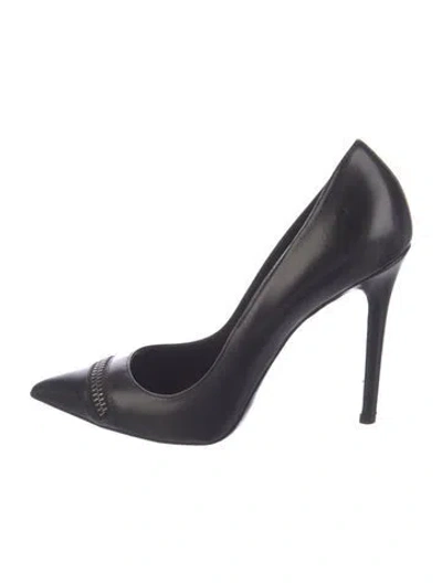 Pre-owned Allsaints Leather Pumps In Blue