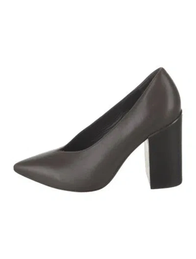 Pre-owned Allsaints Leather Pumps In Grey