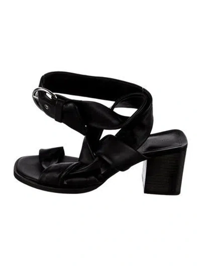 Pre-owned Allsaints Leather Sandals In Multi