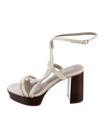 Pre-owned Allsaints Leather Sandals In Multi