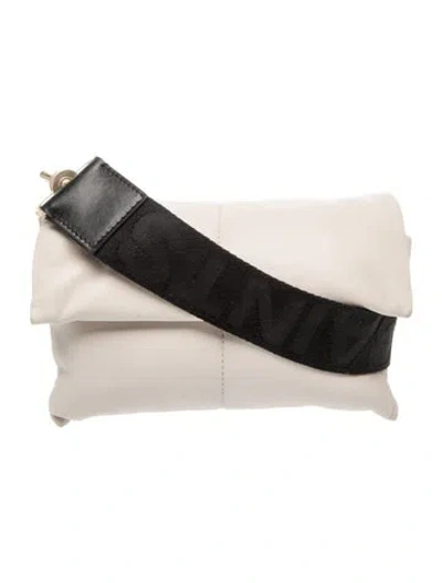 Pre-owned Allsaints Leather Shoulder Bag In Neutral