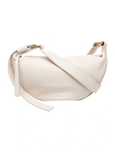 Pre-owned Allsaints Leather Shoulder Bag In Neutral
