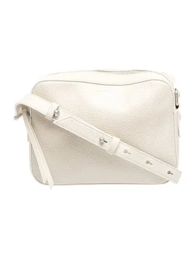 Pre-owned Allsaints Leather Shoulder Bag In Neutral