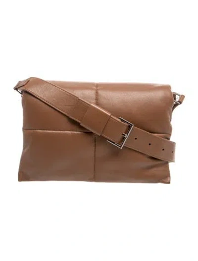 Pre-owned Allsaints Leather Shoulder Bag W/ Tags In Pink