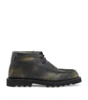 Allsaints Leather Skiff Boots In Black