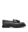 Allsaints Skiff Tassel Loafer In Black