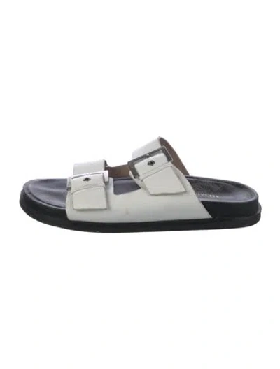 Pre-owned Allsaints Leather Slides In Multi