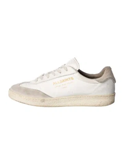 Pre-owned Allsaints Leather Sneakers In Multi