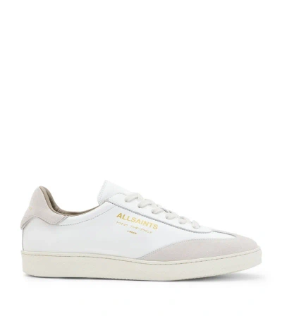 Allsaints Leather Thelma Sneakers In White