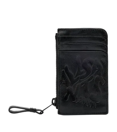 Allsaints Leather Tierra Isamu Wallet In Black