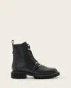 Allsaints Leather Tori Leather Boots In Black
