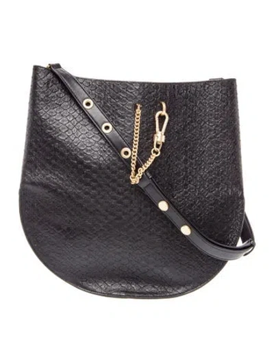 Pre-owned Allsaints Leather Tote In Black