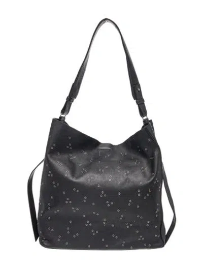 Pre-owned Allsaints Leather Tote In Black
