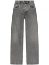 Allsaints Iggy Regular Fit Jeans In Washed Grey In Grey