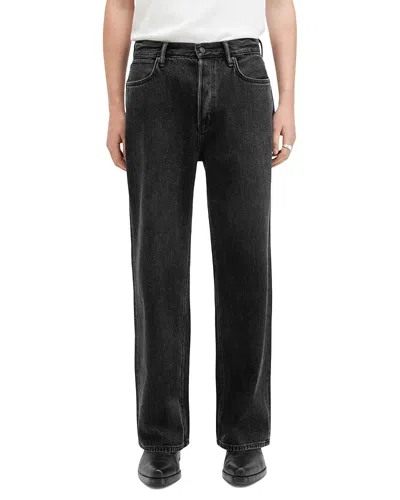 ALLSAINTS LENNY REGULAR FIT JEANS IN WASHED BLACK