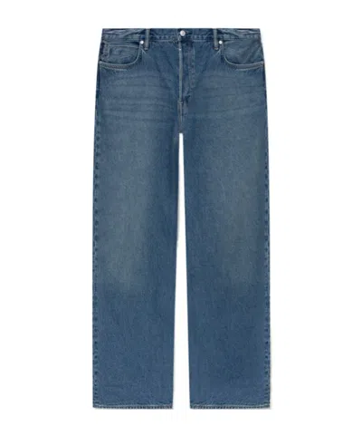 Allsaints Lenny Wide-leg Jeans In Blue