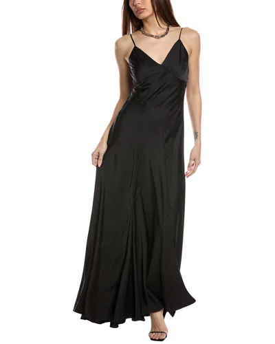Allsaints Lili Maxi Dress In Black