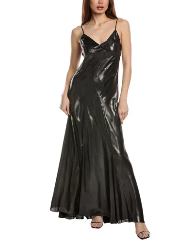 Allsaints Lili Maxi Dress In Grey