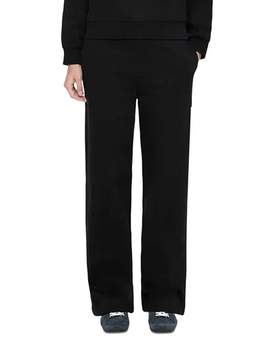 Allsaints Lily Cotton Straight Sweatpants In Red