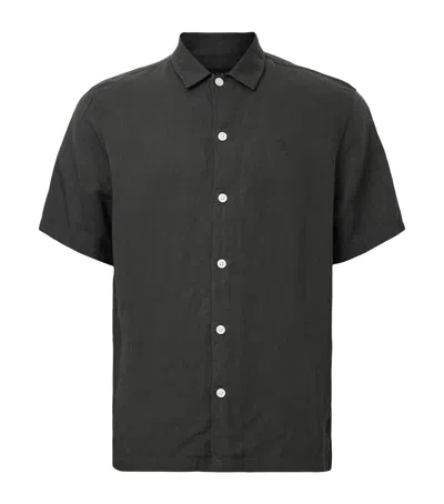 Allsaints Linen-blend Bandol Shirt