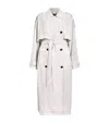 Allsaints Linnie Trench Coat In White
