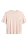 Allsaints Lisa Cotton Crewneck T-shirt In Neutral