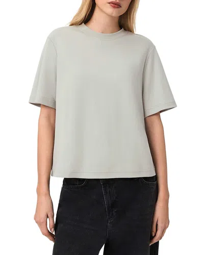 Allsaints Lisa Cotton Tee In Green