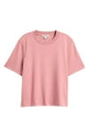 Allsaints Lisa Crewneck T-shirt In Ash Rose Pink