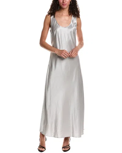 Allsaints Lisa Maxi Dress In Metallic