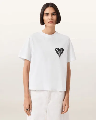 ALLSAINTS ALLSAINTS LISA TRIP GRAPHIC BOXY T-SHIRT
