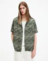 ALLSAINTS ALLSAINTS LISZT TEXTURE PRINT RELAXED FIT SHIRT