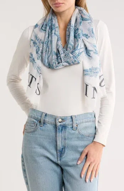 Allsaints Lita Oblong Scarf In Multi