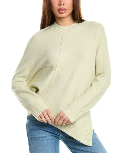Allsaints Lock Wool-blend Sweater In White