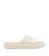 Allsaints Dune Slip On Logo Sliders In White