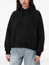 Allsaints Stacks Talon Oversized Hoodie In Black