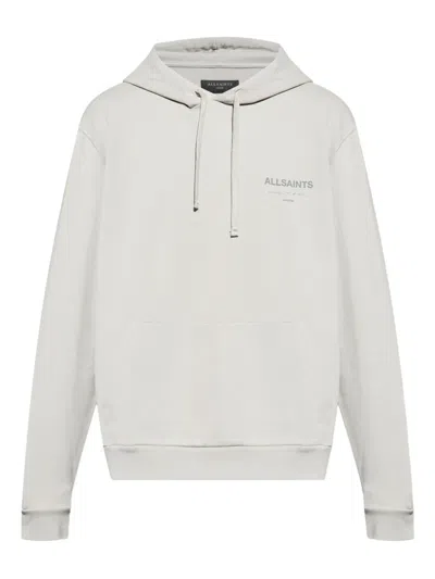 Allsaints Logo-print Hoodie In Multi