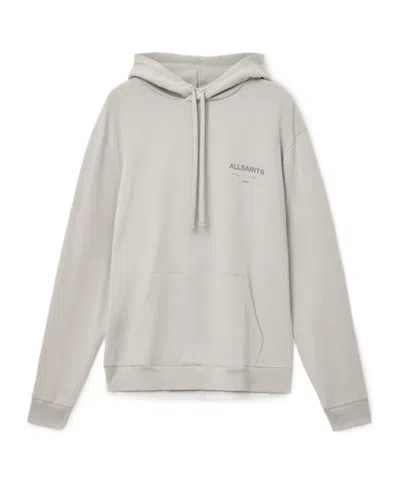 ALLSAINTS ALLSAINTS LOGO PRINTED DRAWSTRING HOODIE