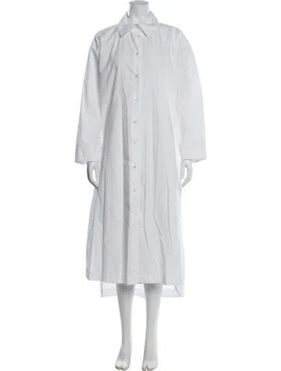 Pre-owned Allsaints Long Dress In White