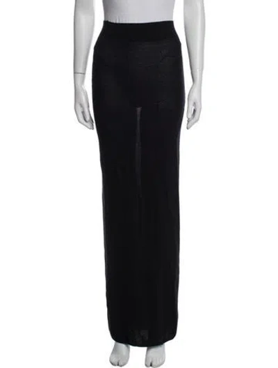 Pre-owned Allsaints Long Skirt In Blue