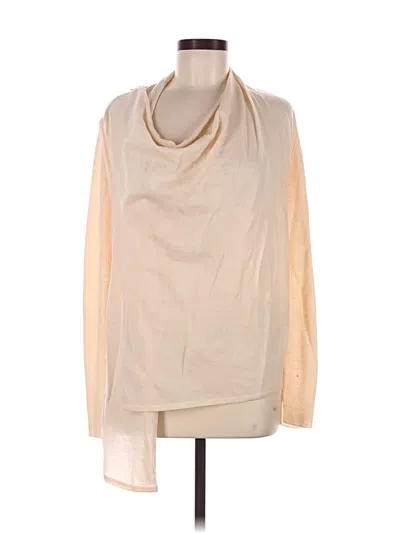 Pre-owned Allsaints Long Sleeve Blouse In Ivory
