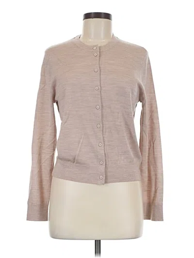 Pre-owned Allsaints Long Sleeve Blouse In Tan