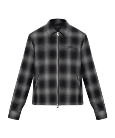 Allsaints Long Sleeve Jacket In Black
