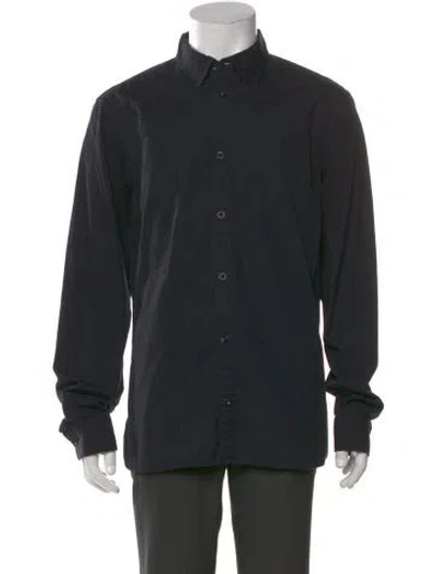 Pre-owned Allsaints Long Sleeve Shirt In Black