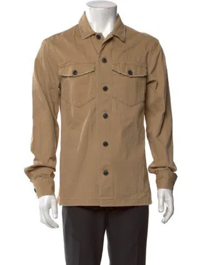 Pre-owned Allsaints Long Sleeve Shirt In Neutral