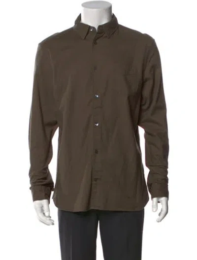 Pre-owned Allsaints Long Sleeve Shirt W/ Tags In Green
