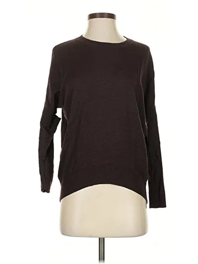 Pre-owned Allsaints Long Sleeve T-shirt In Brown