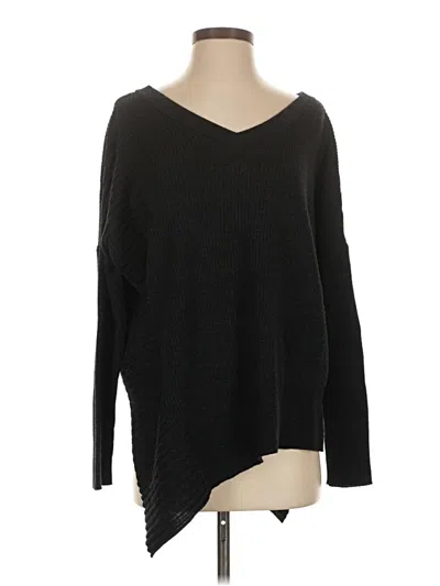 Pre-owned Allsaints Long Sleeve T-shirt In Black