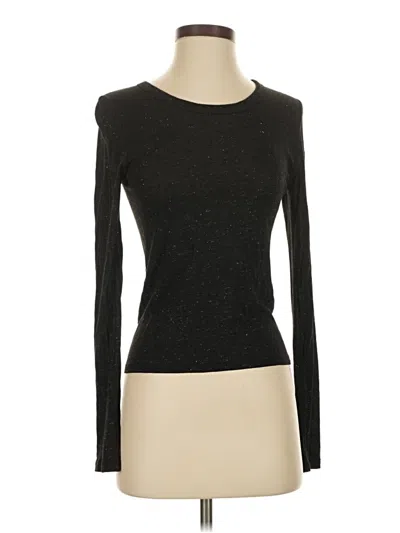 Pre-owned Allsaints Long Sleeve T-shirt In Black